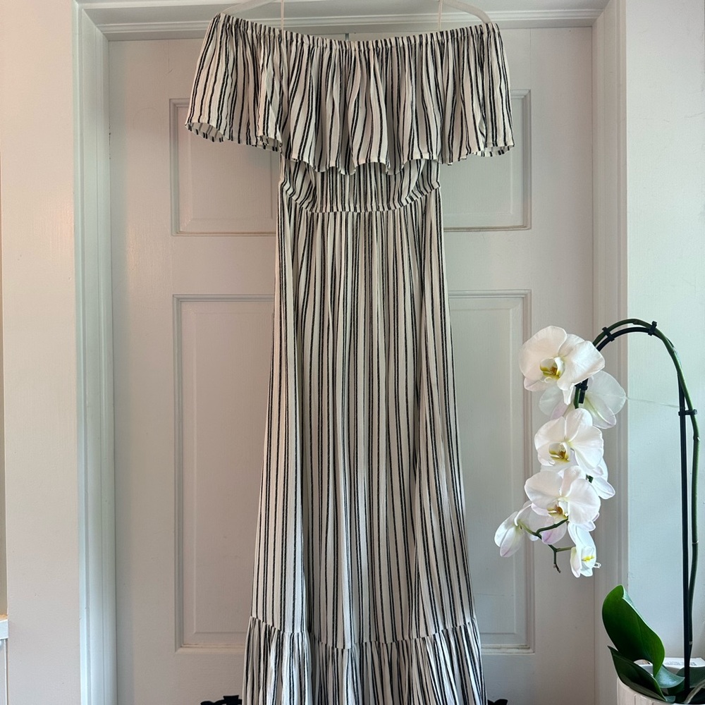 Billabong Striped Maxi Dress